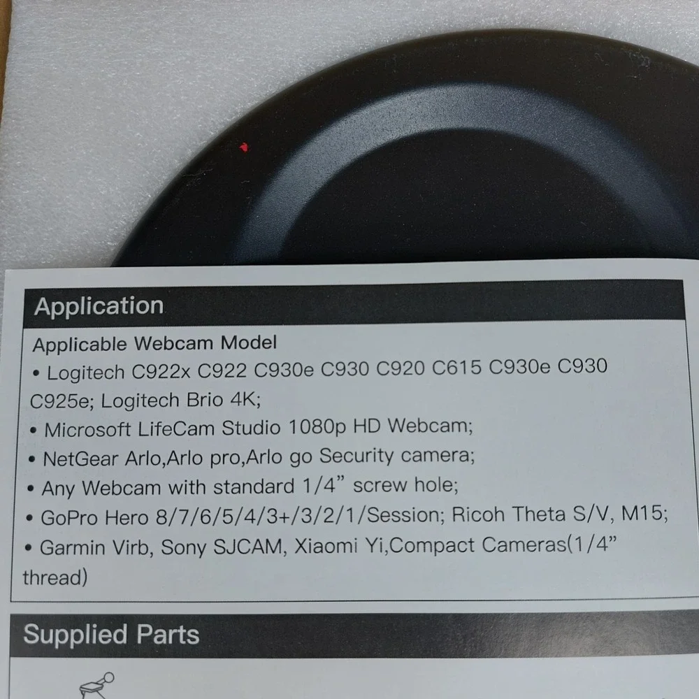 NEW Amada Webcam Stand for Live‎ Streaming Camera Mount Model AMWS10 - NIB